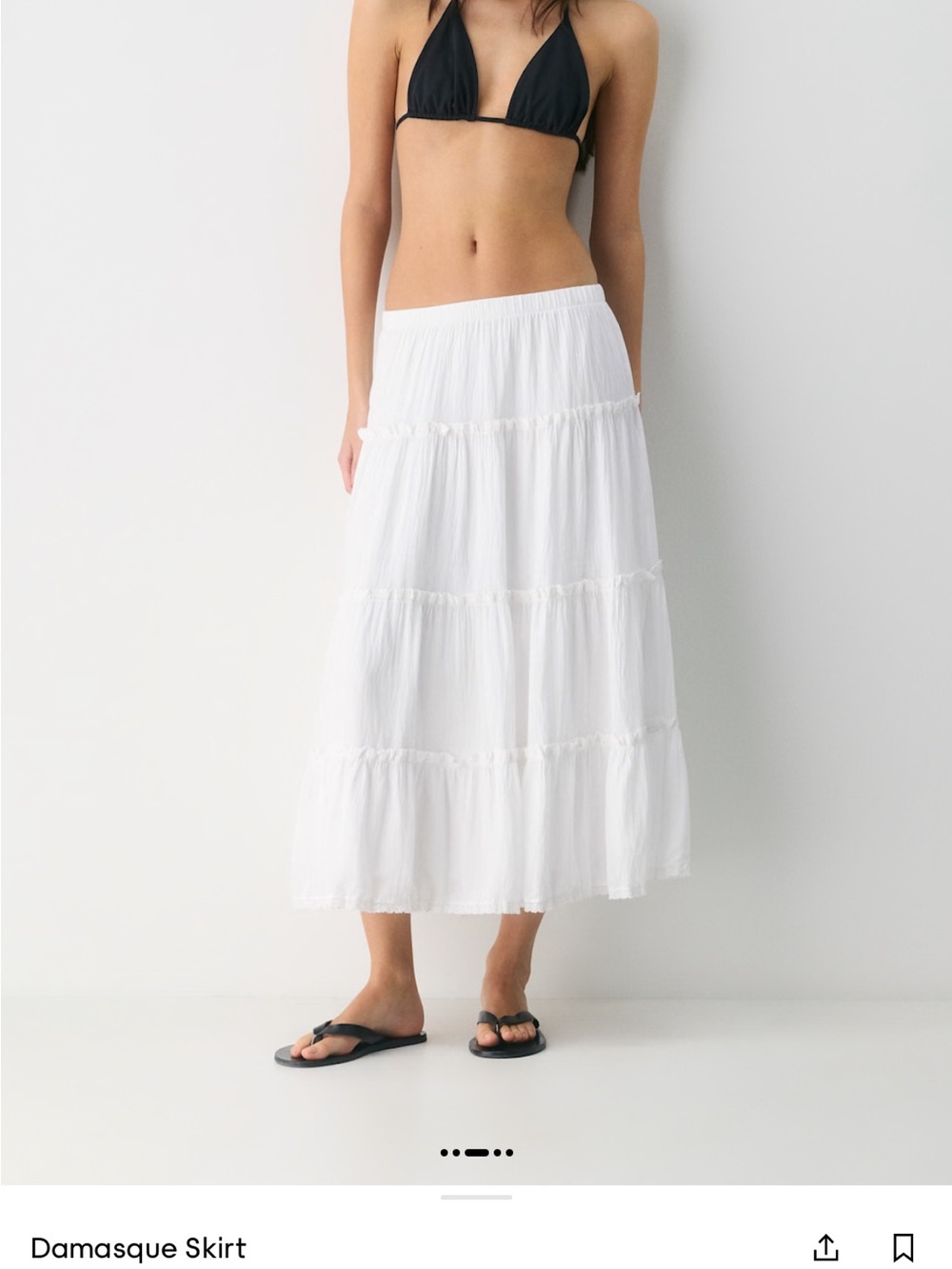 Aritzia Wilfred Damasque Skirt